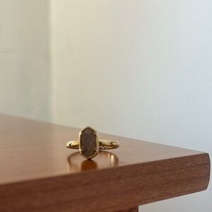 Kendra Scott Gold Textured Ring